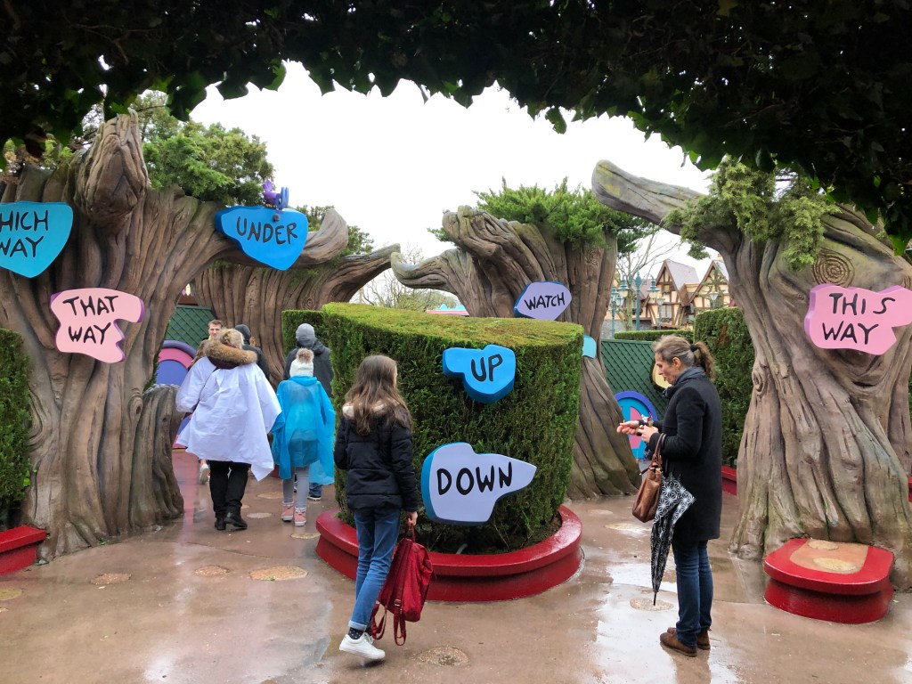 Alice's Curious Labyrinth at Disneyland Paris
