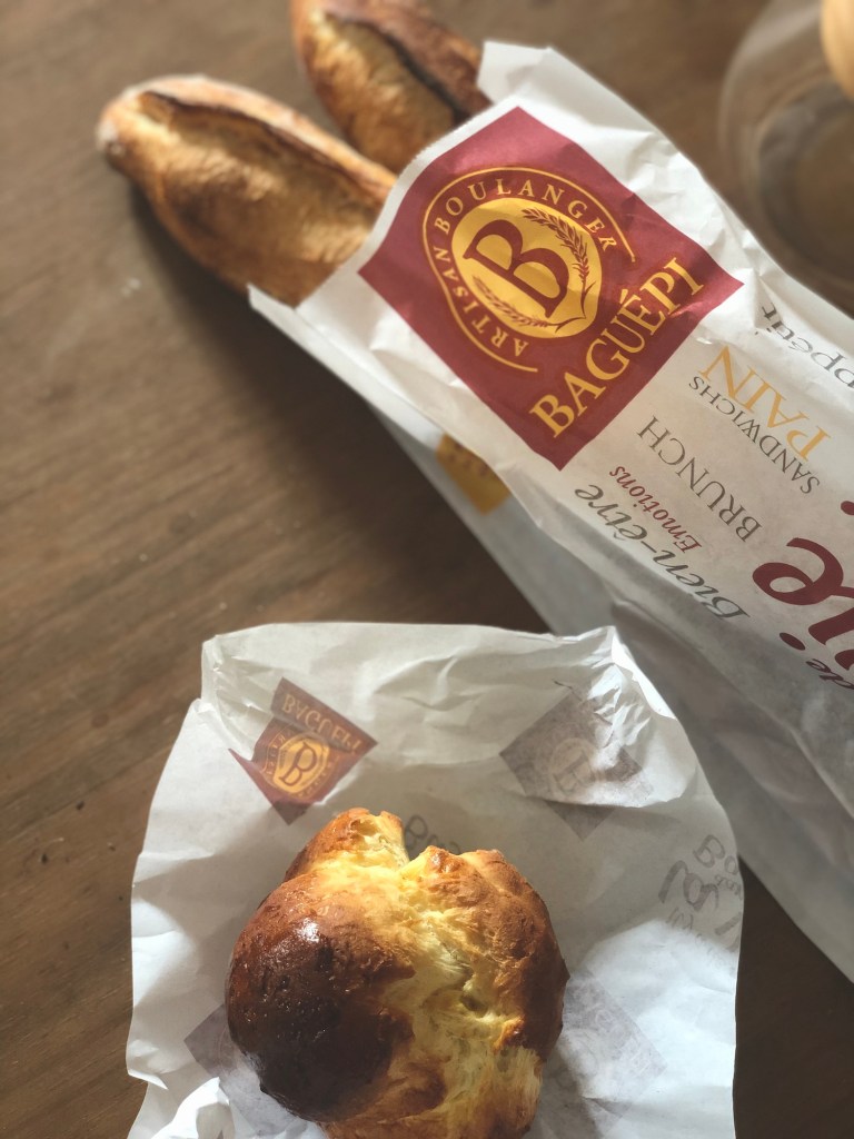 French baguette and brioche