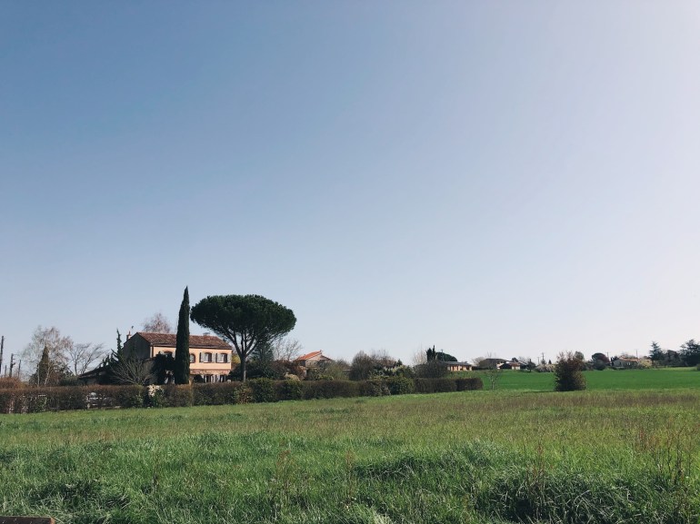 house in the countryside of Toulouse